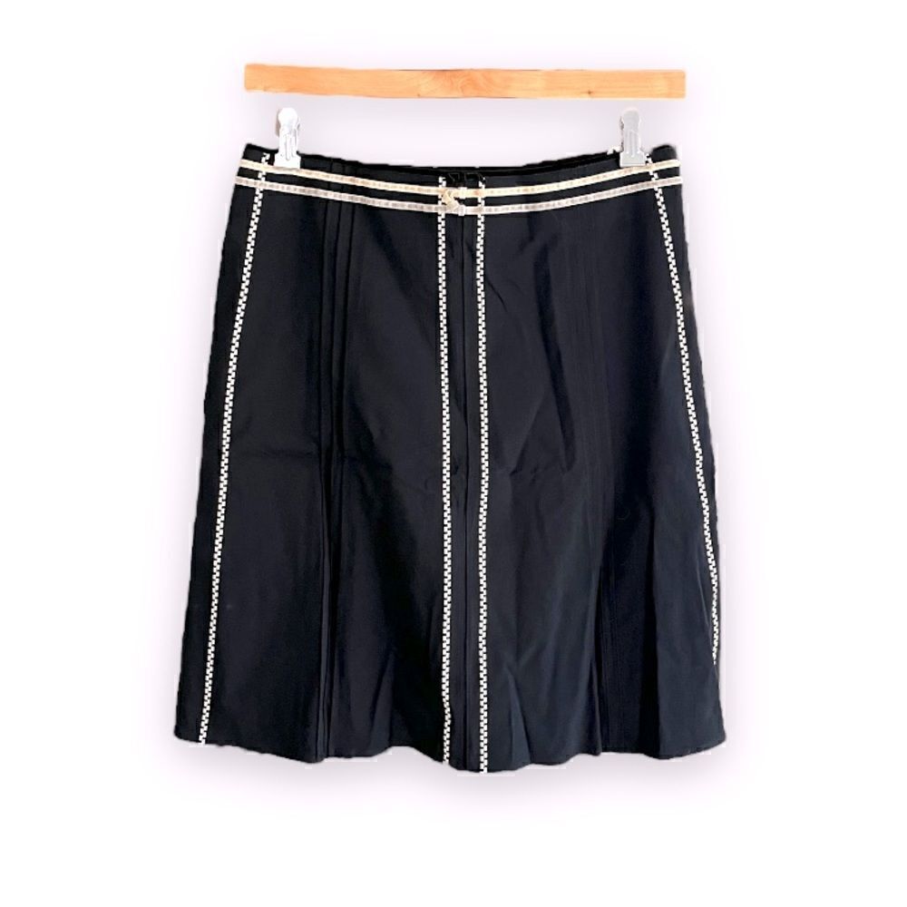 ANTHRO | Elevenses Vintage Inspired Bow Skirt (10)